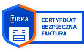 Certyfikat bezpieczne e-faktury dostarcza program do faktur ifirma.pl