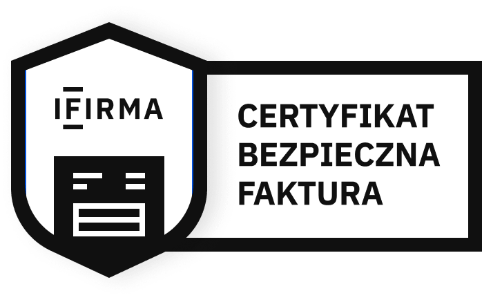 Certyfikat bezpieczne e-faktury dostarcza program do faktur ifirma.pl