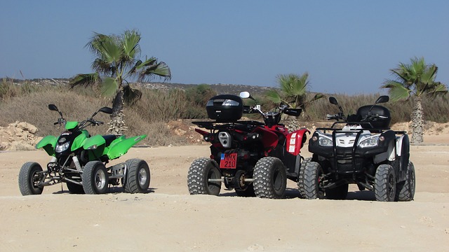 quad jako pojazd firmowy