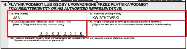 deklaracja IFT_2R podatnik w IFT_2R