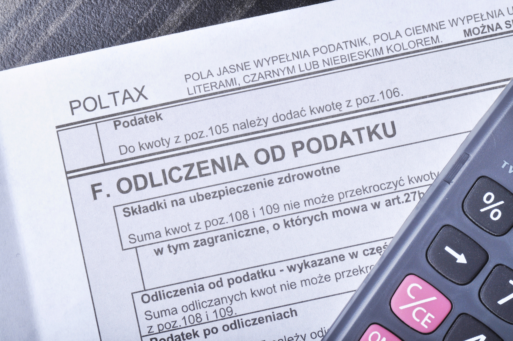 Ulgi i odliczenia w zeznaniu podatkowym