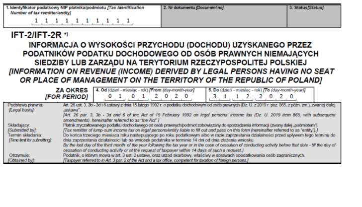 Ift-2/2R – Jak Wykazać Przychody Kontrahentów Zagranicznych? | Ifirma.pl