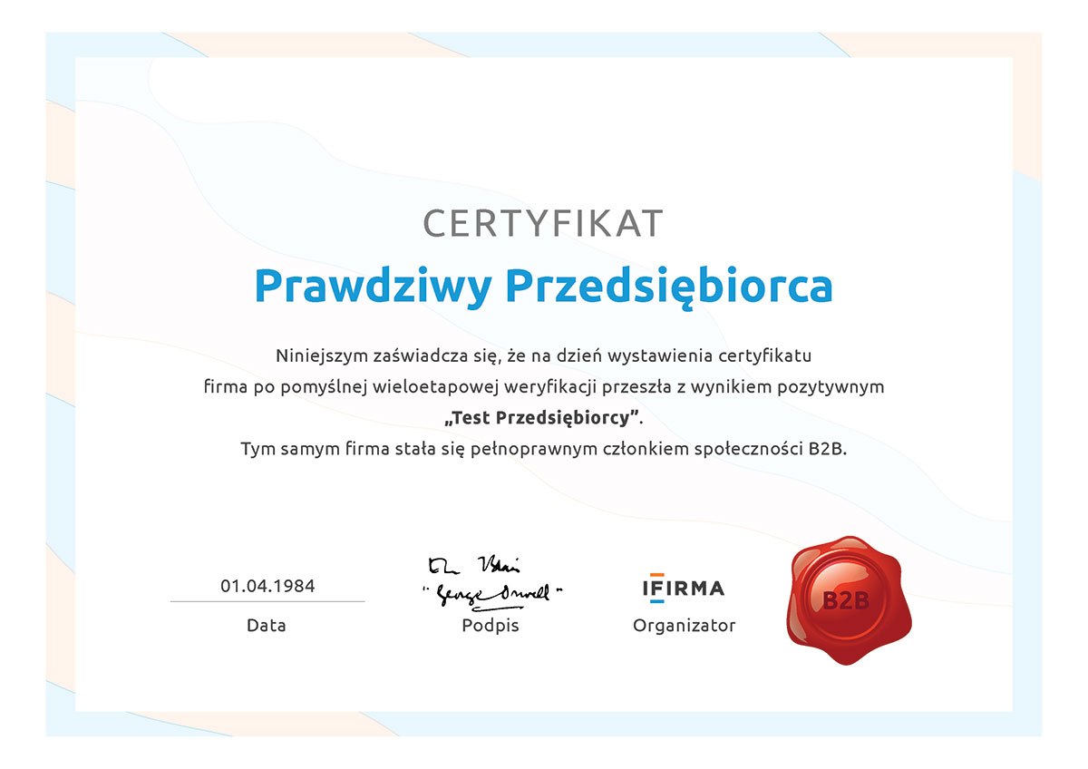 Test przedsiębiorcy - po co i dla kogo? Czy jest się czego bać?