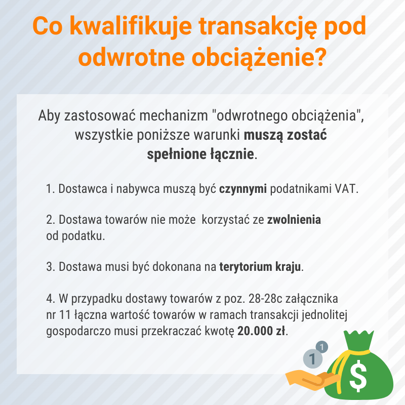 odwrotne obciążenie w VAT