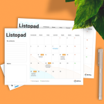 planner do druku - listopad 2019