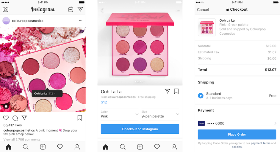opcja zakupów na Instagramie opcja zakupów na Instagramie