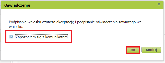 wniosek RDS - podpis i akceptacja