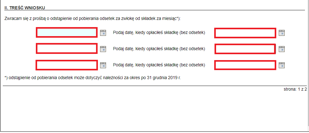 wniosek RDO