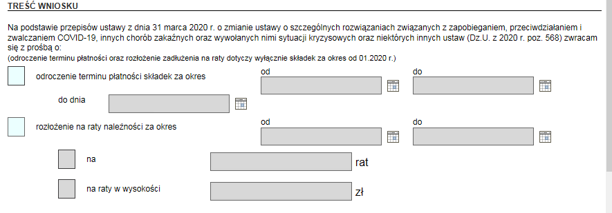 treść wniosku RDU