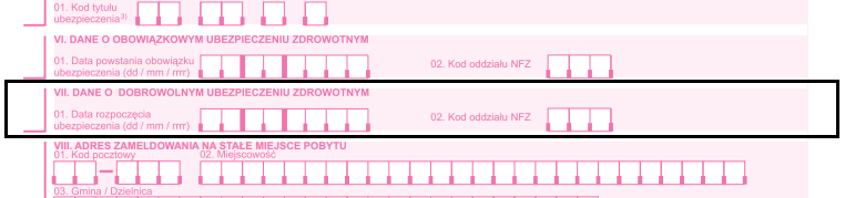 zus zza jak wypełnić dobrowolne ubezpieczenie zdrowotne