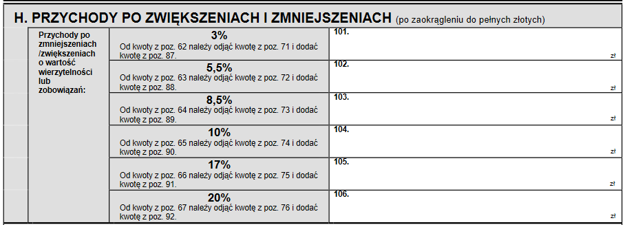 część h