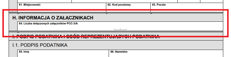 pcc 3 część H