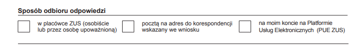 jak wypełnić wniosek o ponowne przeliczenie emerytury - sposób odbioru odpowiedzi