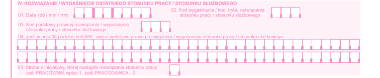 rozwiazanie wygasniecie stosunku pracy