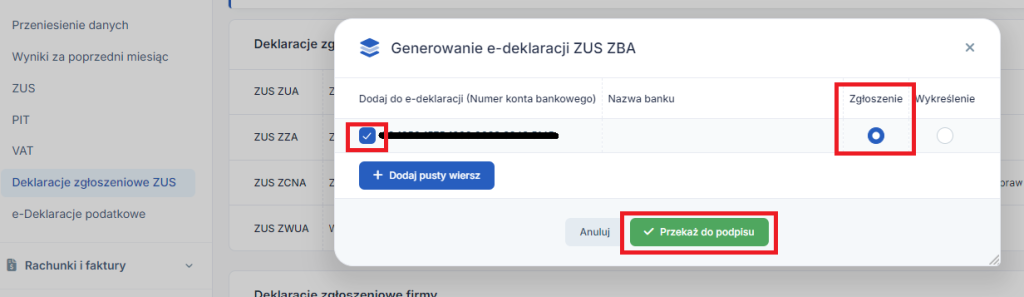 ZUS ZBA ifirma