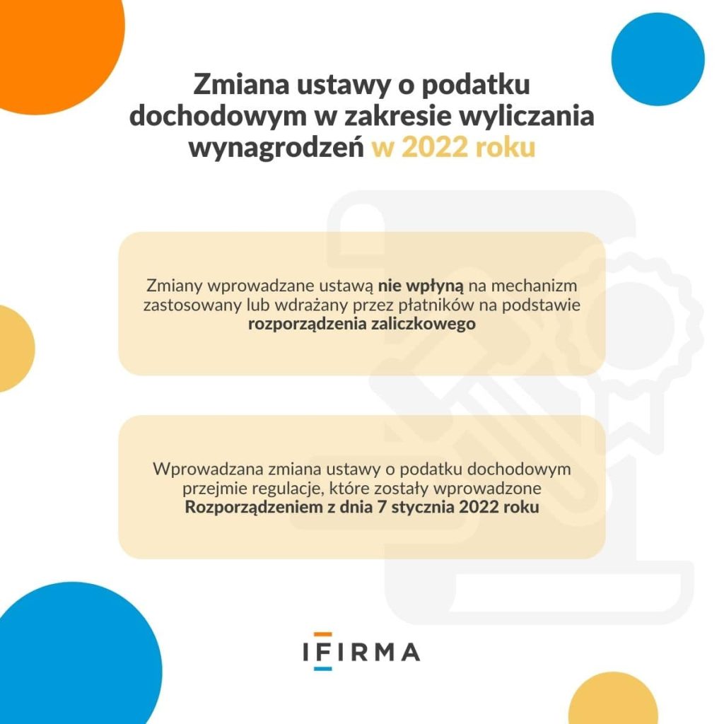 wyliczanie wynagrodzeń 2022 infografika