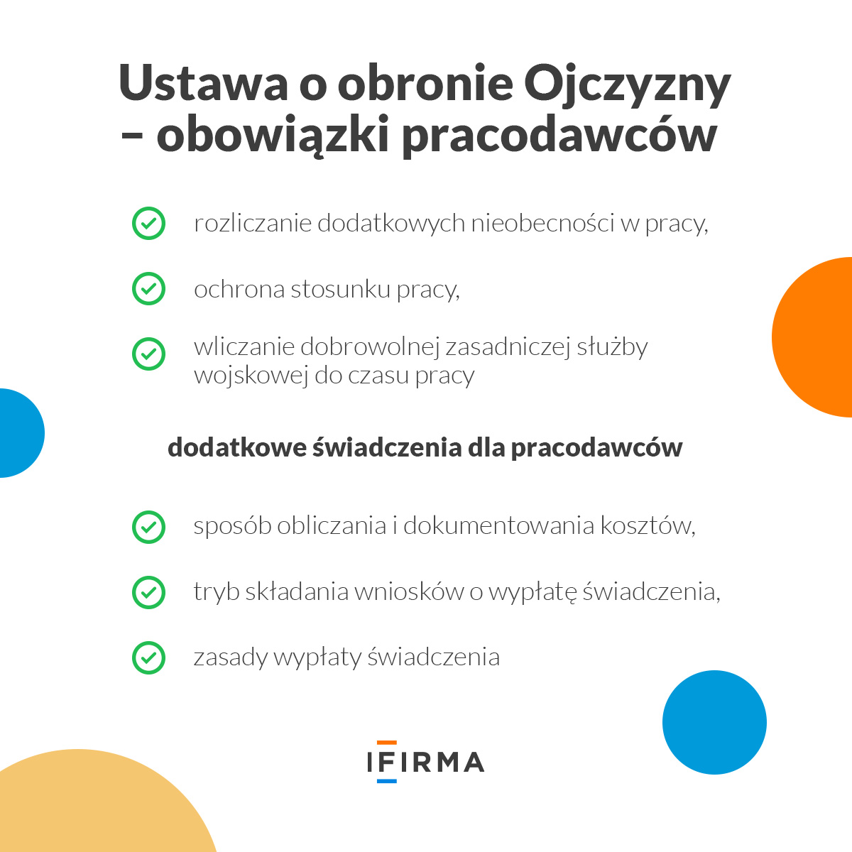 Ustawa o obronie Ojczyzny infografika