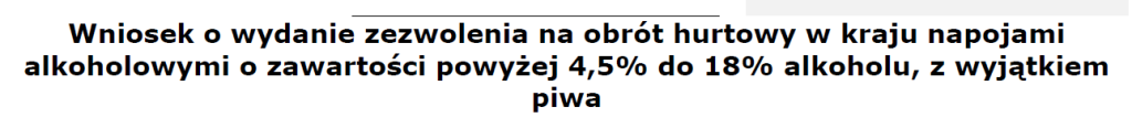 wniosek o wydanie zezwolenia na obrót hurtowy 2