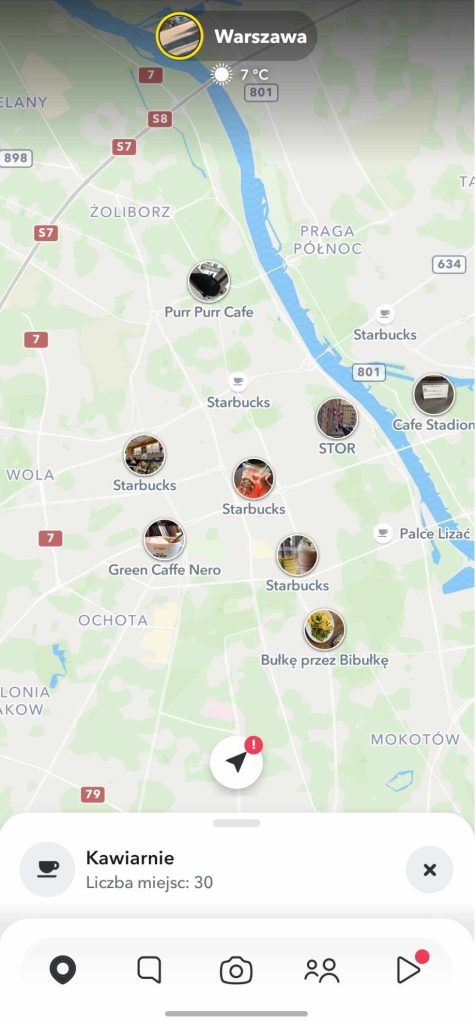 Snapchat Map