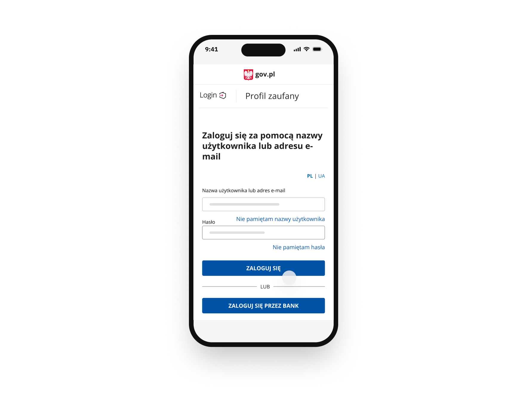 zaloguj się do eDO app