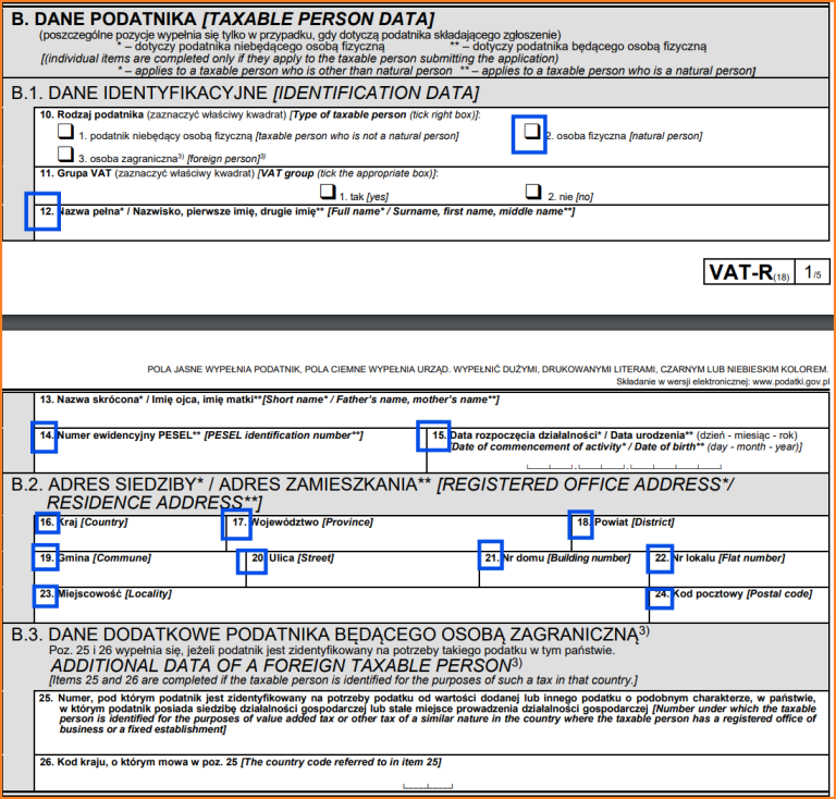 Jak wypełnić VAT-R. Instrukcja krok po kroku | ifirma.pl