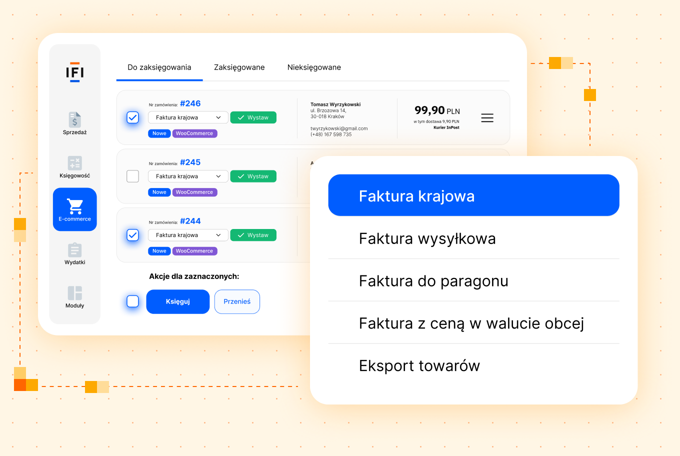 automatyzacja faktur i paragonów
