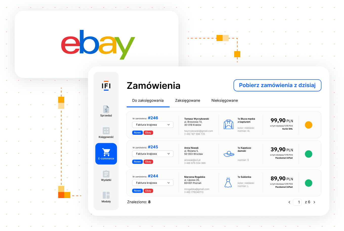 ebay pobieranie zamówień