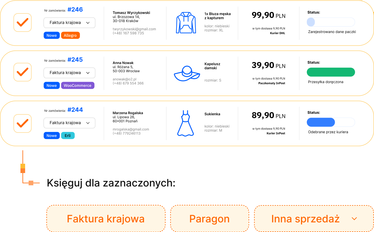fakturowanie dla e-commerce