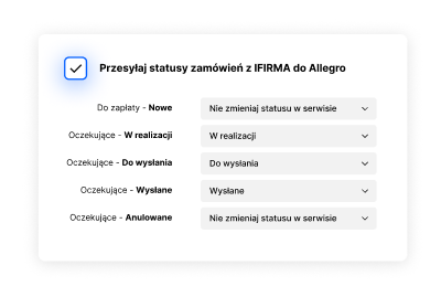 mapowanie statusów
