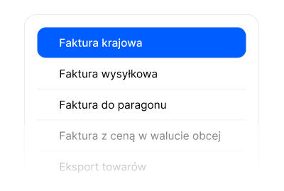 dokumenty sprzedażowe