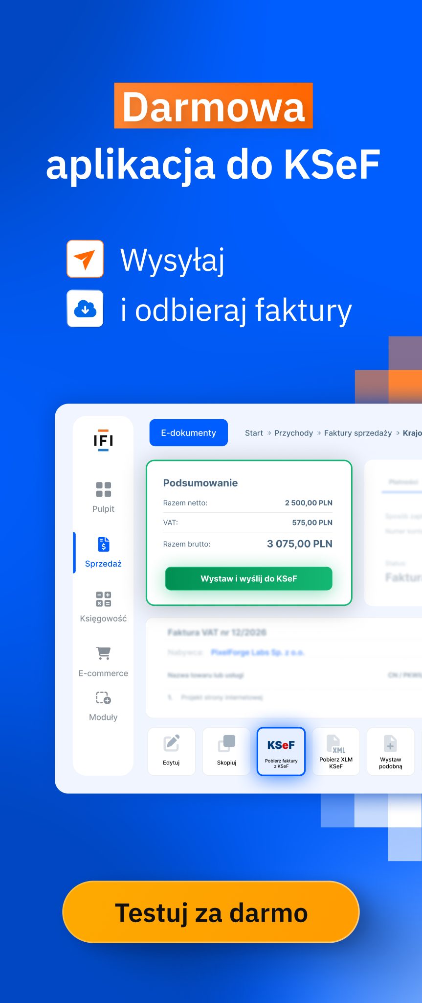 aplikacja do obsługi KSeF