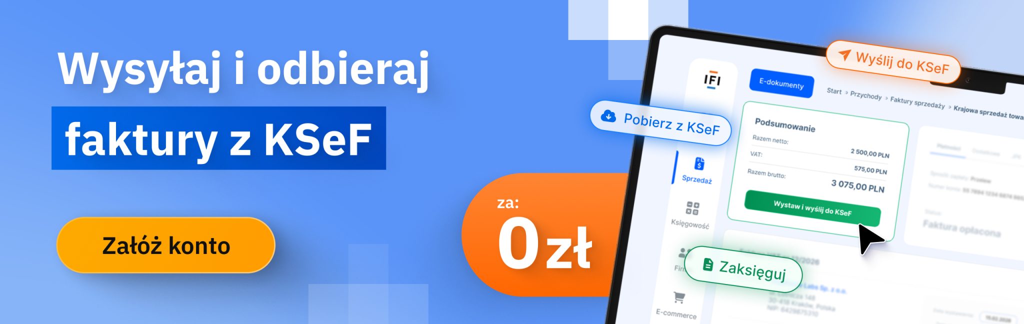 program do KSeF IFIRMA