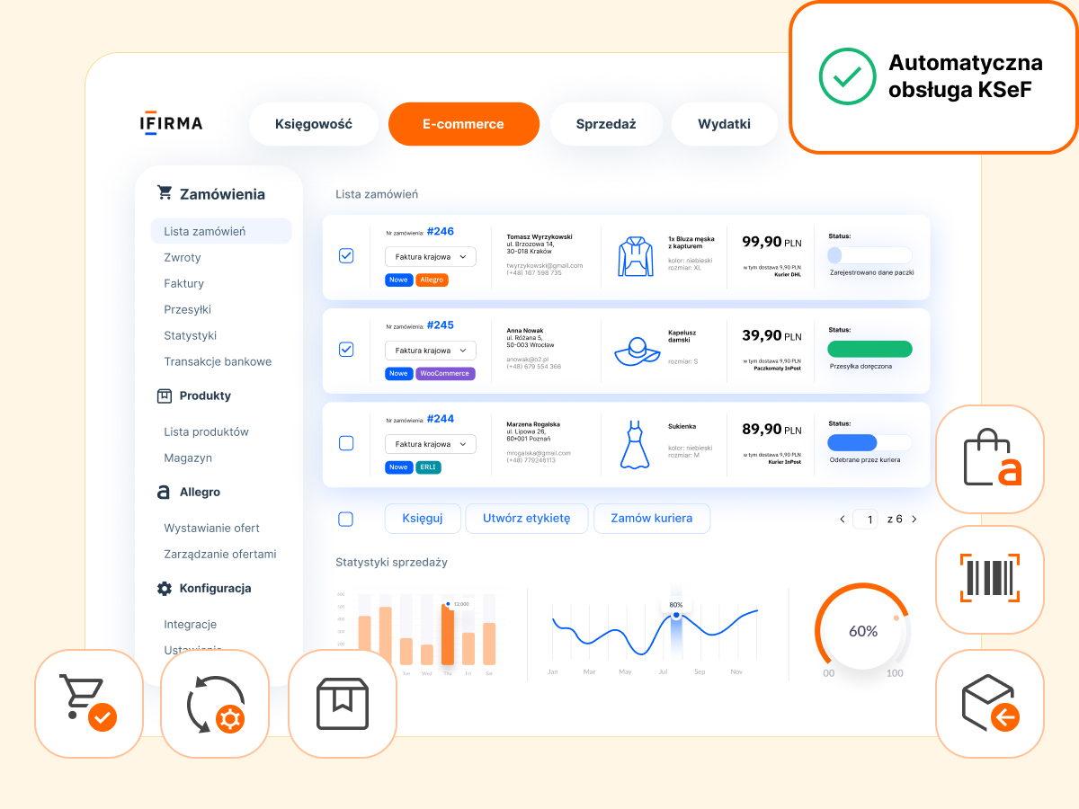 integrator e-commerce i KSeF